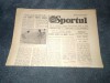 ZIARUL SPORTUL 9 DECEMBRIE 1983