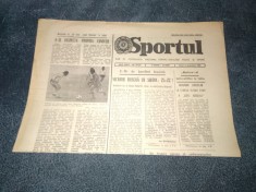 ZIARUL SPORTUL 9 DECEMBRIE 1983
