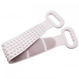 Perie Silicon Spate, Corp, Exfoliere, Masaj, Curatare Piele, Doua Fete, Diverse Culori