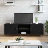Comoda TV, negru, 150x30x50 cm, lemn compozit GartenMobel Dekor, vidaXL