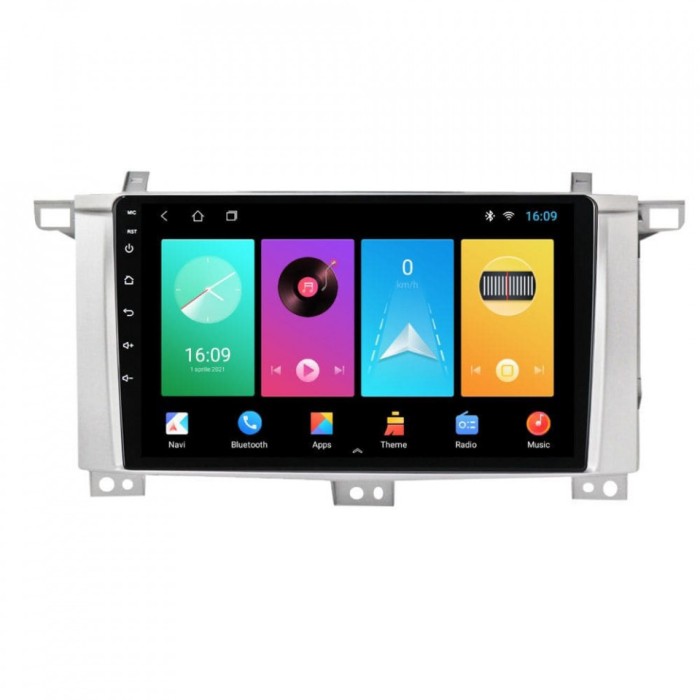 Navigatie dedicata cu Android Toyota Land Cruiser J100 2002 - 2008, 1GB RAM,