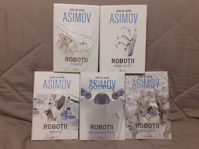 ROBOTII CICLUL-ISAAC ASIMOV (5 VOL) EDITIE CARTONATA