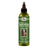 Ulei de păr Difeel Vegan Keratin pentru &icirc;ntărire, reducerea ruperii și control anti-frizz, 237 ml