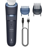 Aparat de tuns barba PHILIPS Series 3000 BT3665/15, acumulator, autonomie 80 min, negru