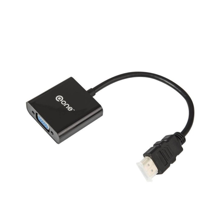 Cablu convertor HDMI la VGA mama 1920x1080p negru