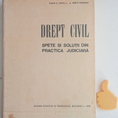 Drept civil Spete si solutii din practica judiciara Tudor R Popescu Filipescu