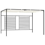 Cumpara ieftin Pavilion gradina acoperis retractabil crem 3x4x2,3 m 180 g/m&sup2;
