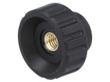 Buton Reglabil Poliamidă 25mm M6 19mm