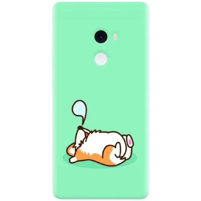 Husa silicon pentru Xiaomi Mi Mix 2, Cute Corgi foto