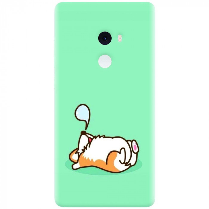 Husa silicon pentru Xiaomi Mi Mix 2, Cute Corgi