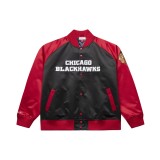 Chicago Blackhawks geacă de bărbați NHL Connor Bedard #98 Player Lightweight Satin Jacket - L