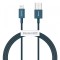 Cablu Date si Incarcare USB-A - Lightning Baseus Superior Series, 20W, 1m, Albastru CALYS-A03