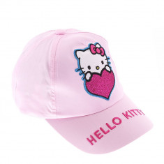 Sapca fete Hello Kitty 52-54 pink foto