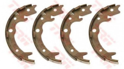 Set saboti frana, frana de mana HONDA ACCORD VII Tourer (CM) (2003 - 2008) TRW GS8697 foto