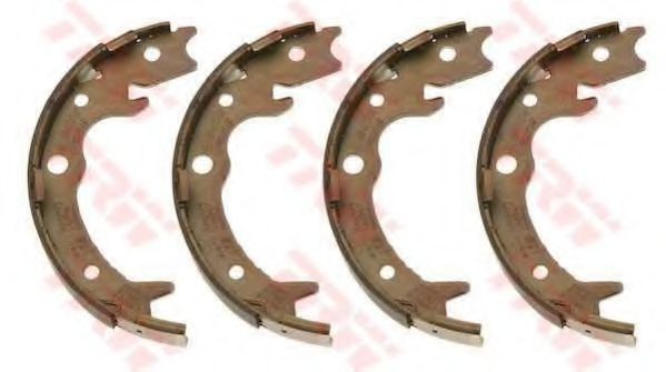 Set saboti frana, frana de mana HONDA CR-V II (RD) (2001 - 2006) TRW GS8697