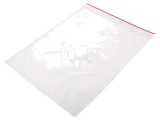 Pungă cu fermoar 250x200mm polietilenă