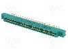 Conector IDC, 22 pini, pas pini 3.96mm, EDAC - 307-022-501-102