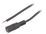 Cablu Alimentare DC 5.5/2.5 Negru 1.5m