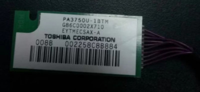 Toshiba PA3750U-1BTM F60 Bluetooth Module foto