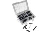 Trusa Conectori Furtun 113 Piese JBM 24637 - Racorduri Directe, Reductoare, Triplu - 1/8, 3/16, 1/4, 5/32, 3/8 inch