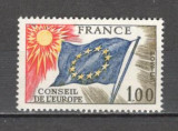 Franta.1976 Consiliul Europei-Steag XF.695, Nestampilat