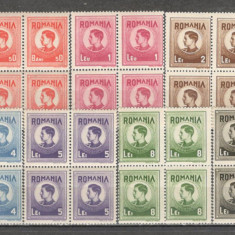 Romania.1943/44 Timbru fiscal-postal-Regele Mihai I bloc 4 TR.647