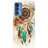 Husa compatibila cu Motorola G20 model Aryan Dream catcher, Silicon, TPU, Viceversa, Transparent, Carcasa