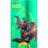 Folie Protectie Ecran Borofone pentru Xiaomi Redmi 6 Pro, Sticla securizata, Full Face, Full Glue, Elephant series, Neagra