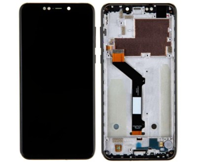 Display Motorola Moto One P30 Play XT1941 cu Rama Black Negru foto