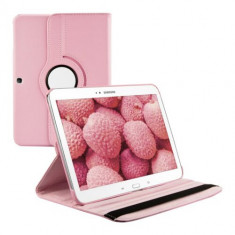 Husa pentru Samsung Galaxy Tab 3 10.1 P5200/Samsung Galaxy Tab 3 10.1 P5210, Piele ecologica, Rose Gold, 14618.08 foto