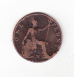 Bnk mnd Marea Britanie Anglia 1 penny 1896, Europa