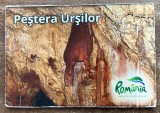 D1 - Magnet frigider - tematica turism - Pestera ursilor - Romania 90