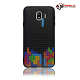 Cumpara ieftin Husă Samsung Galaxy J4 &ndash; Silicone Back Design (Tetris)