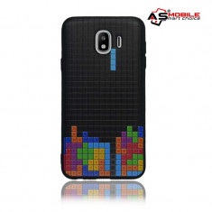 Husa Samsung Galaxy J4 ? Silicone Back Design (Tetris) foto