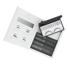 Kit complet pentru aplicarea gene false maro &icirc;n cluster acasă Nanolash CLASSY