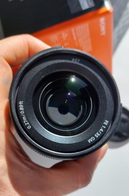 Obiectiv Sony 35mm f/1.4 GM (SEL35F14GM) foto
