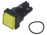 Comutator ONPOW SPDT cu iluminare LED, 2A/220VAC, acţionat prin apăsare