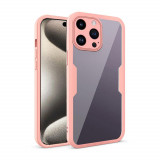 Cumpara ieftin Husa pentru iPhone 15 Pro + Folie, Techsuit ColorVerse 360 Series, Pink