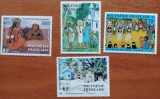 POLINRZIA FRANCEZA-PICTURI- SET 4V-MNH NESTAMP. -vezi scan, Nestampilat