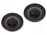 Difuzor auto DIETZ cu două căi 120mm 80W 97&divide;20000Hz 4&Omega; 2buc.