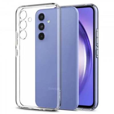 Husa silicon Samsung Galaxy A54 Spigen LC Transparent foto