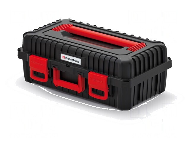 Ladă pt.unelte neagră polimer HEAVY 585x360x217mm 25kg