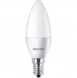 Bec LED Philips lumanare B35 E14 5.5W (40W) 470lm lumina calda 2700K 929001157702