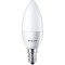 Bec LED Philips lumanare B35 E14 5.5W (40W) 520lm lumina naturala 4000K 929001205802