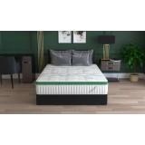 Saltea cu arcuri HypoallergenicMed Primo Protect 160x200, inaltime 23 cm, ortopedica, husa tratament antialergic, fermitate mediu-tare, sistem aerisir