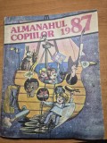 almanahul copiilor - din anul 1987 - benzi desenate,cantece,jocuri,divertisment,povesti ,poezii