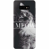 Husa silicon pentru Samsung Galaxy S10 Lite, Meow Cute Cat
