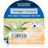 Yankee Candle Sage &amp; Citrus ceară pentru aromatizator 22 g