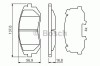 Set placute frana,frana disc SUBARU LEGACY IV Combi (BL, BP, B13) (2003 - 2016) BOSCH 0 986 494 653