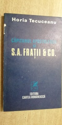 myh 25s - HORIA TECUCEANU - CAPITANUL APOSTOLESCU SI SA FRATII &amp;amp; CO foto